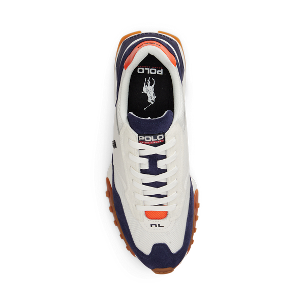 T&eacute;nis em camur&ccedil;a com pain&eacute;is Eldridge Polo Sport em Branco-conv&eacute;s/mar./lar. 4
