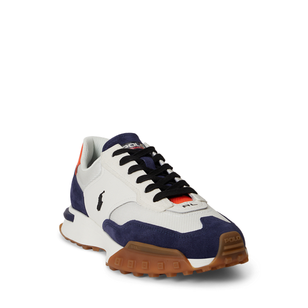T&eacute;nis em camur&ccedil;a com pain&eacute;is Eldridge Polo Sport em Branco-conv&eacute;s/mar./lar. 5