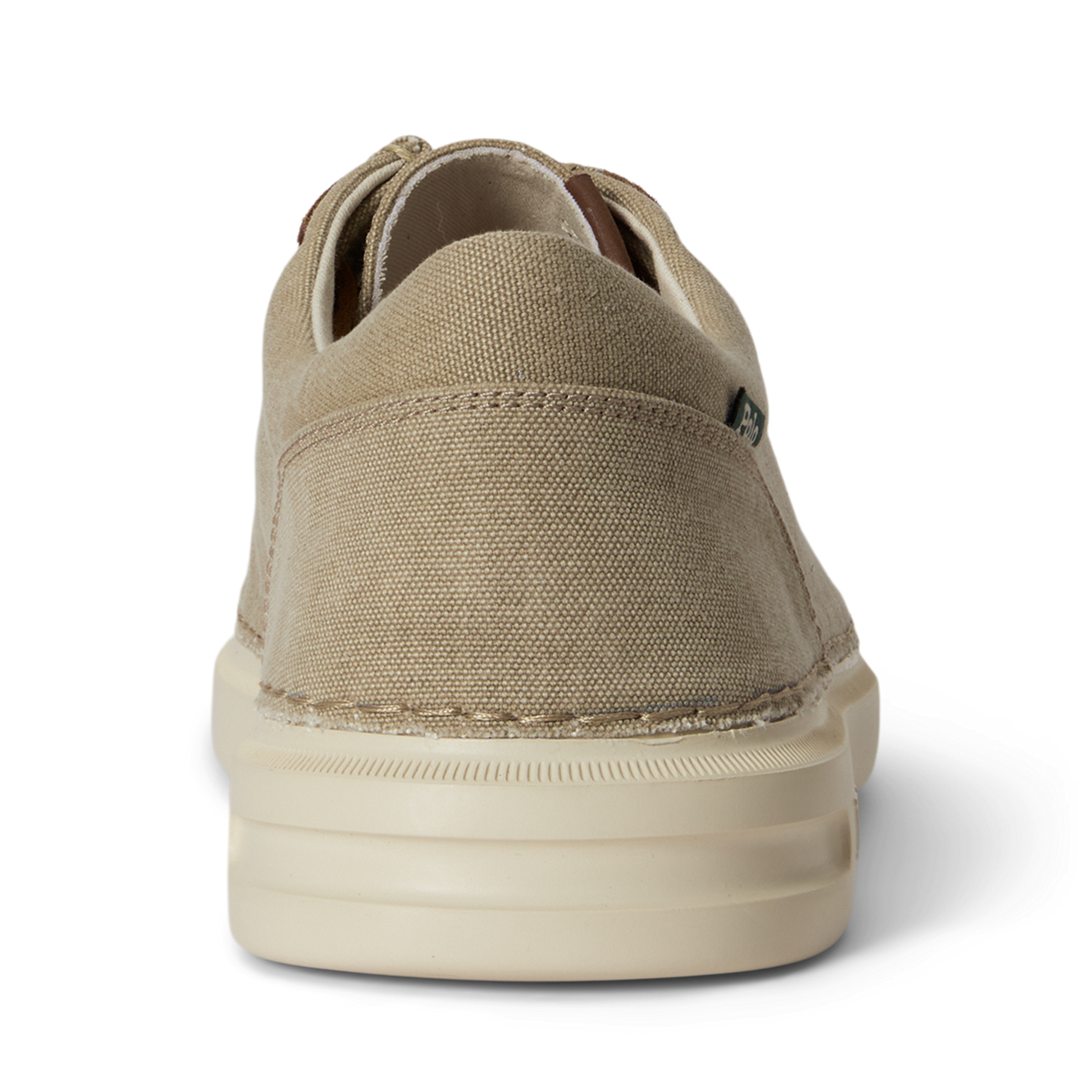 Мужские туфли Ralph Lauren RLite Washed Canvas Moc-Toe, цвет: Хаки — фото 2
