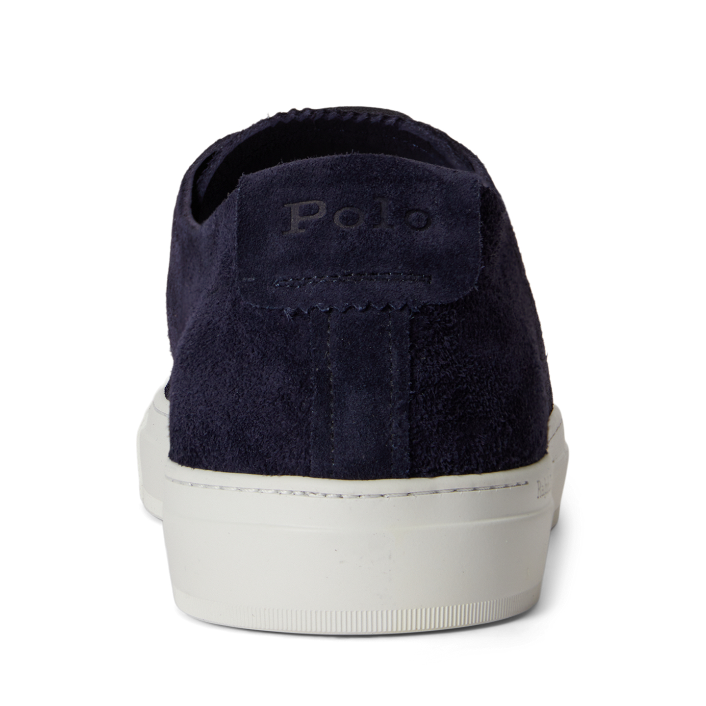 Мужские кроссовки Ralph Lauren Jermain Deconstructed Calf-Suede, цвет: Тёмно-зелёный тёмно-синий — фото 2