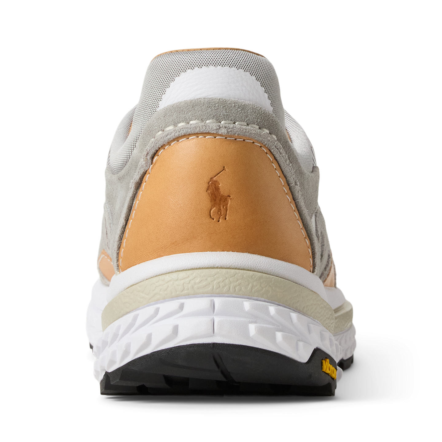 Мужские кроссовки Ralph Lauren Modern Trainer 200 Suede-Paneled, цвет: Серый — фото 2