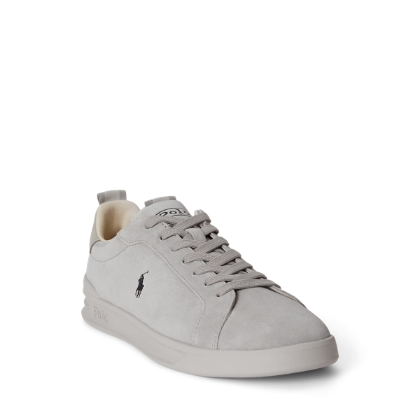 Baskets traditionnelles Court II en daim Polo Sport en Gris doux ton sur ton 2
