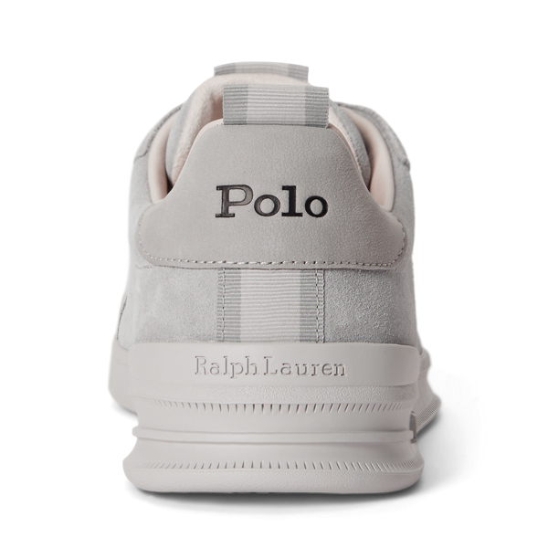 Baskets traditionnelles Court II en daim Polo Sport en Gris doux ton sur ton 3