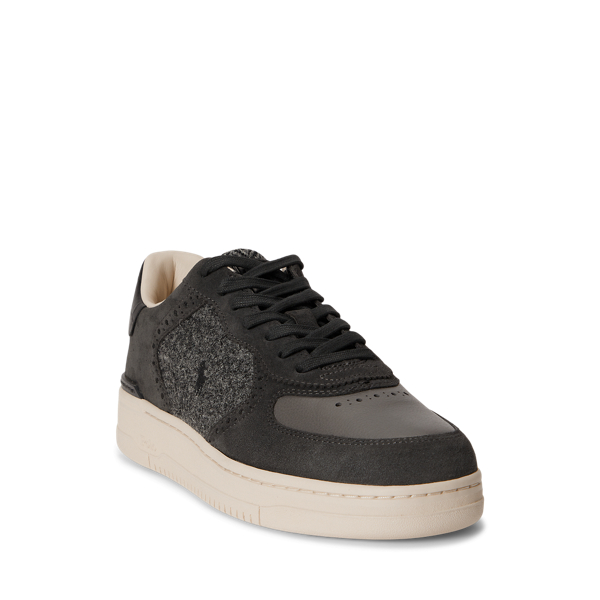 Masters Court Suede & Tweed Sneaker