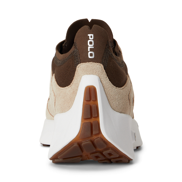 Boerum Suede-Paneled Knit Sneaker
