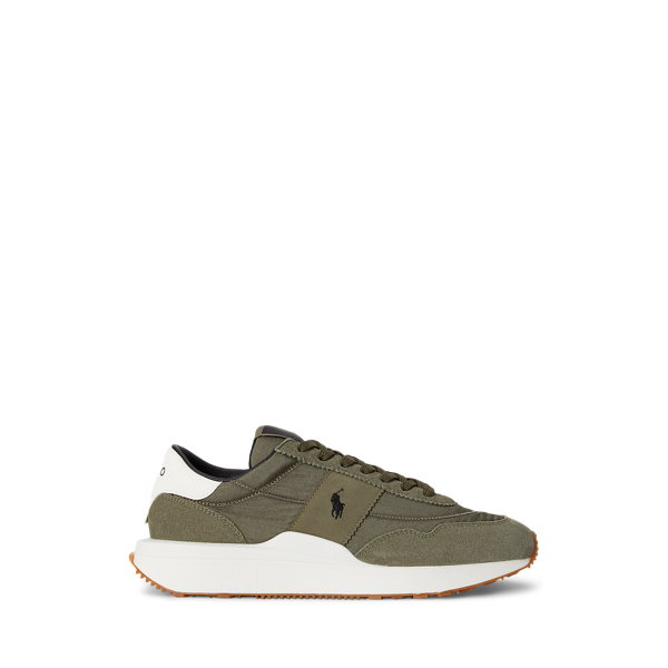 Train 89 Suede-Panelled Trainer