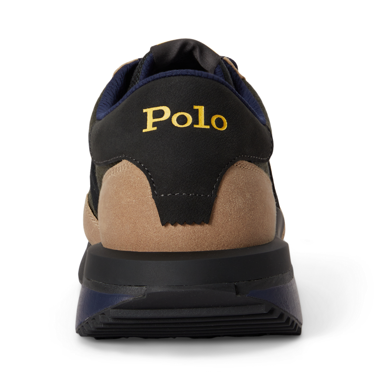 Мужские кроссовки Ralph Lauren Train 89 Suede-Paneled, цвет: Оливковый разноцветный — фото 2