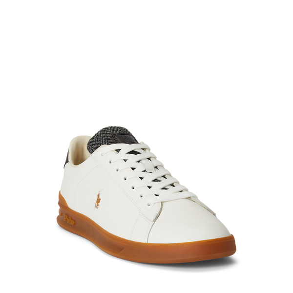 Heritage Court II Leather-Tweed Sneaker