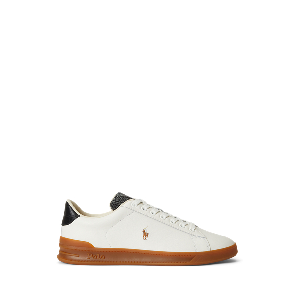 Heritage Court II Leather-Tweed Sneaker