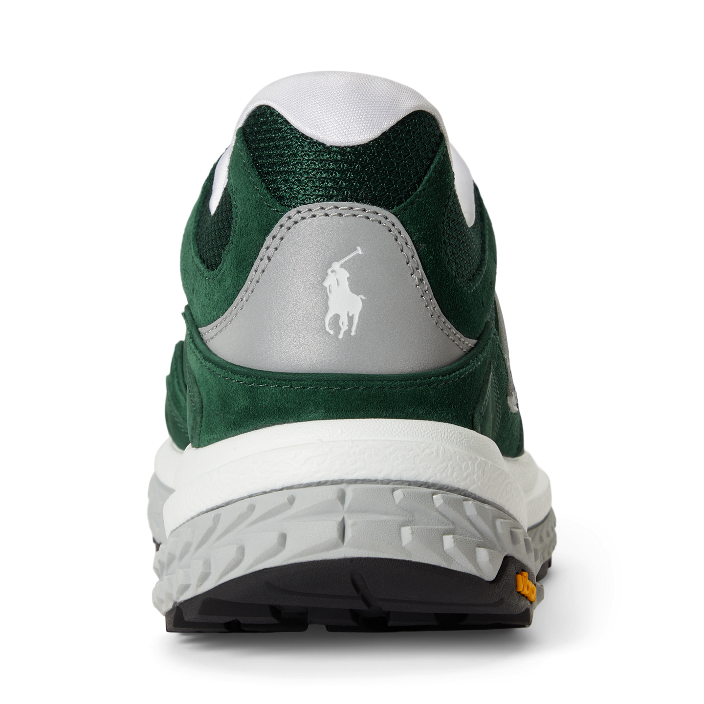 Мужские кроссовки Ralph Lauren Modern Trainer 200 Suede-Paneled, цвет: Зелёный — фото 2