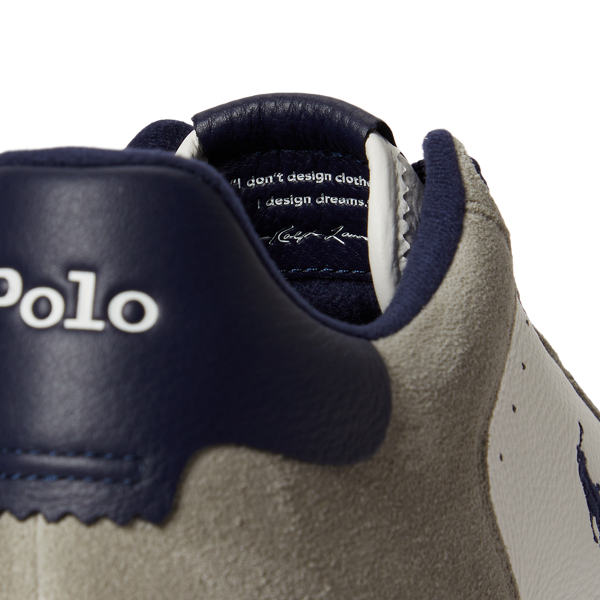 Masters Court Leather-Suede Sneaker