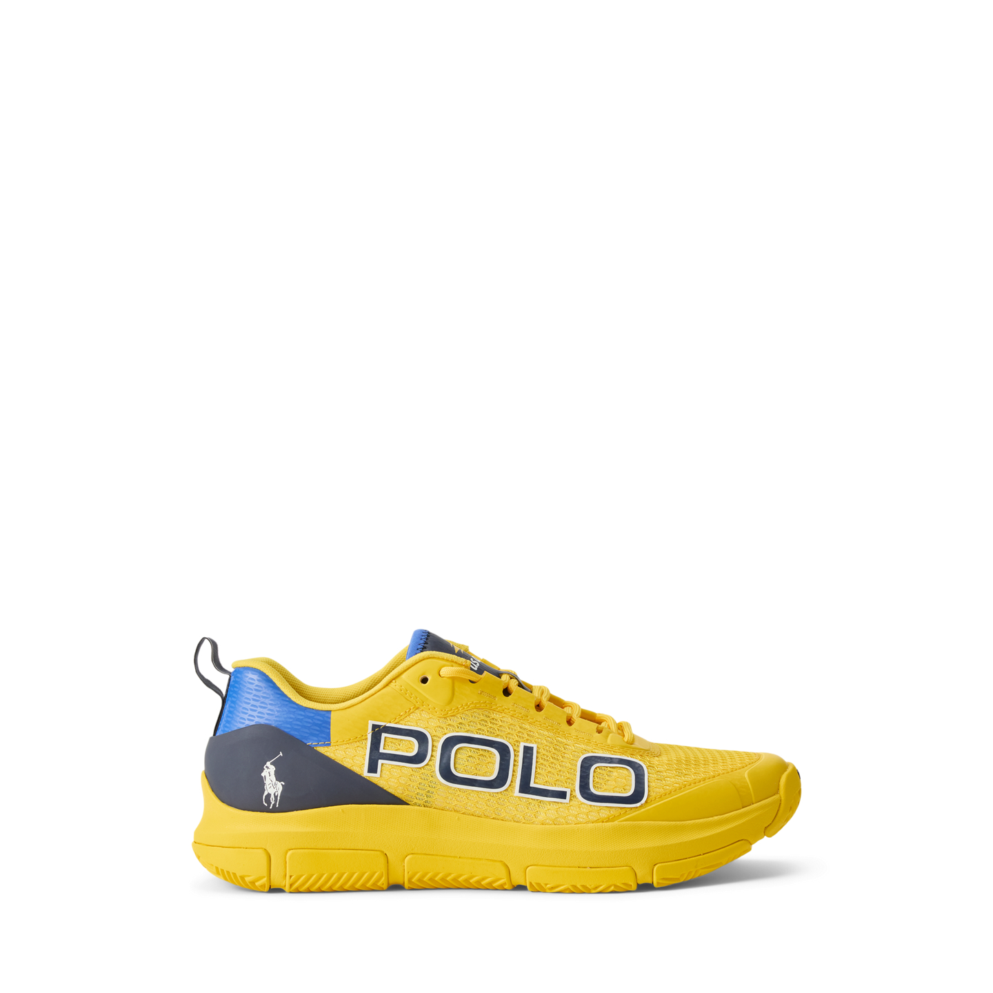 Мужские кроссовки Ralph Lauren US Open Tech Racer, цвет: Жёлтый разноцветный — фото 4