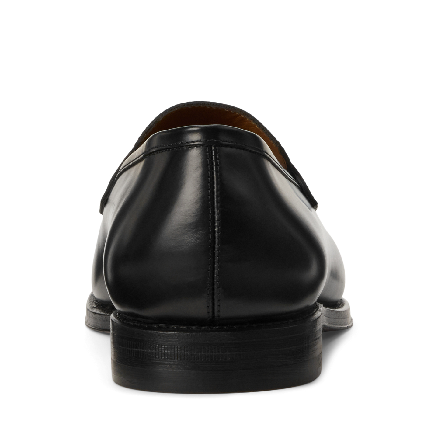 Мужские туфли Ralph Lauren Maestra Calfskin Penny Loafer, цвет: Чёрный — фото 2