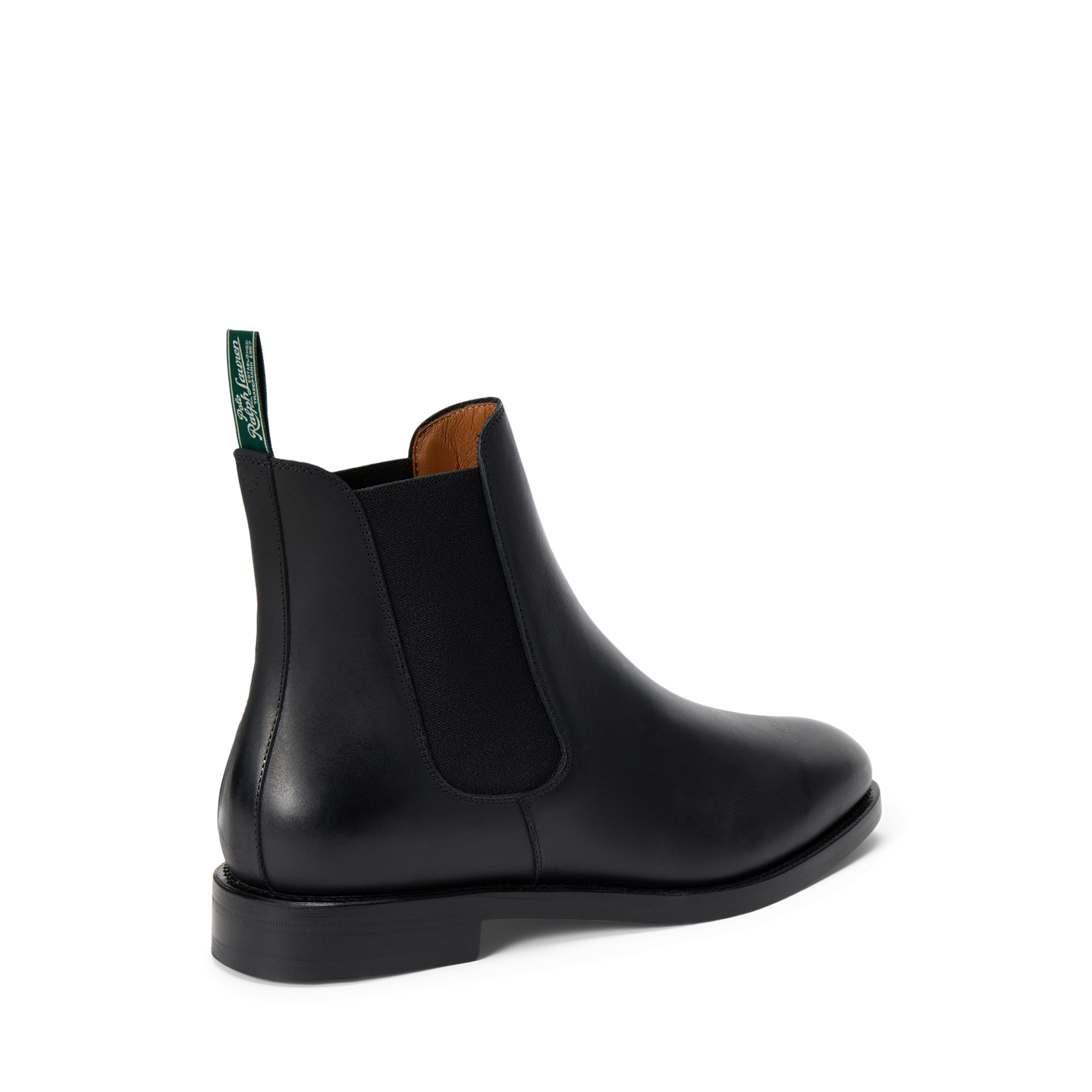Мужские ботинки Ralph Lauren Inserra Calfskin Chelsea, цвет: Чёрный — фото 2