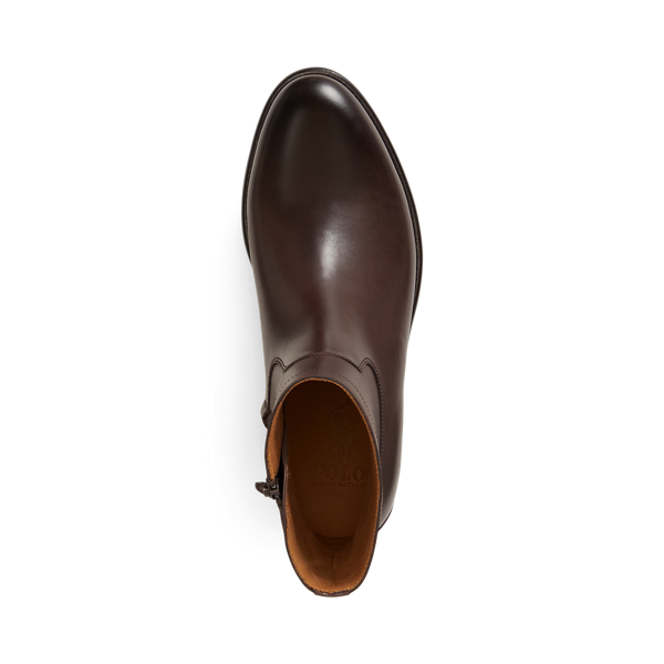 Lederstiefelette Owen mit Rei&szlig;verschluss Polo Ralph Lauren in Dunkelbraun 4