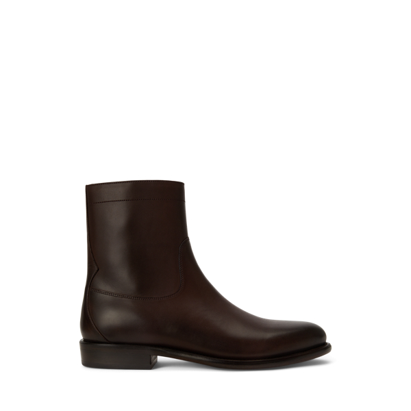 Lederstiefelette Owen mit Rei&szlig;verschluss Polo Ralph Lauren in Dunkelbraun 1