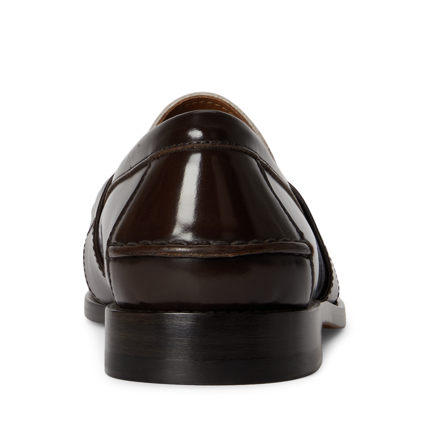 Мужские туфли Ralph Lauren Edric Equestrian Calfskin Penny Loafer, цвет: Коричневый / С принтом — фото 2