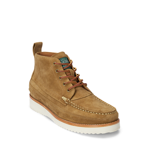 Ботинки Ralph Lauren Ranger Suede Workboot, цвет: Пустынный рыжевато-коричневый