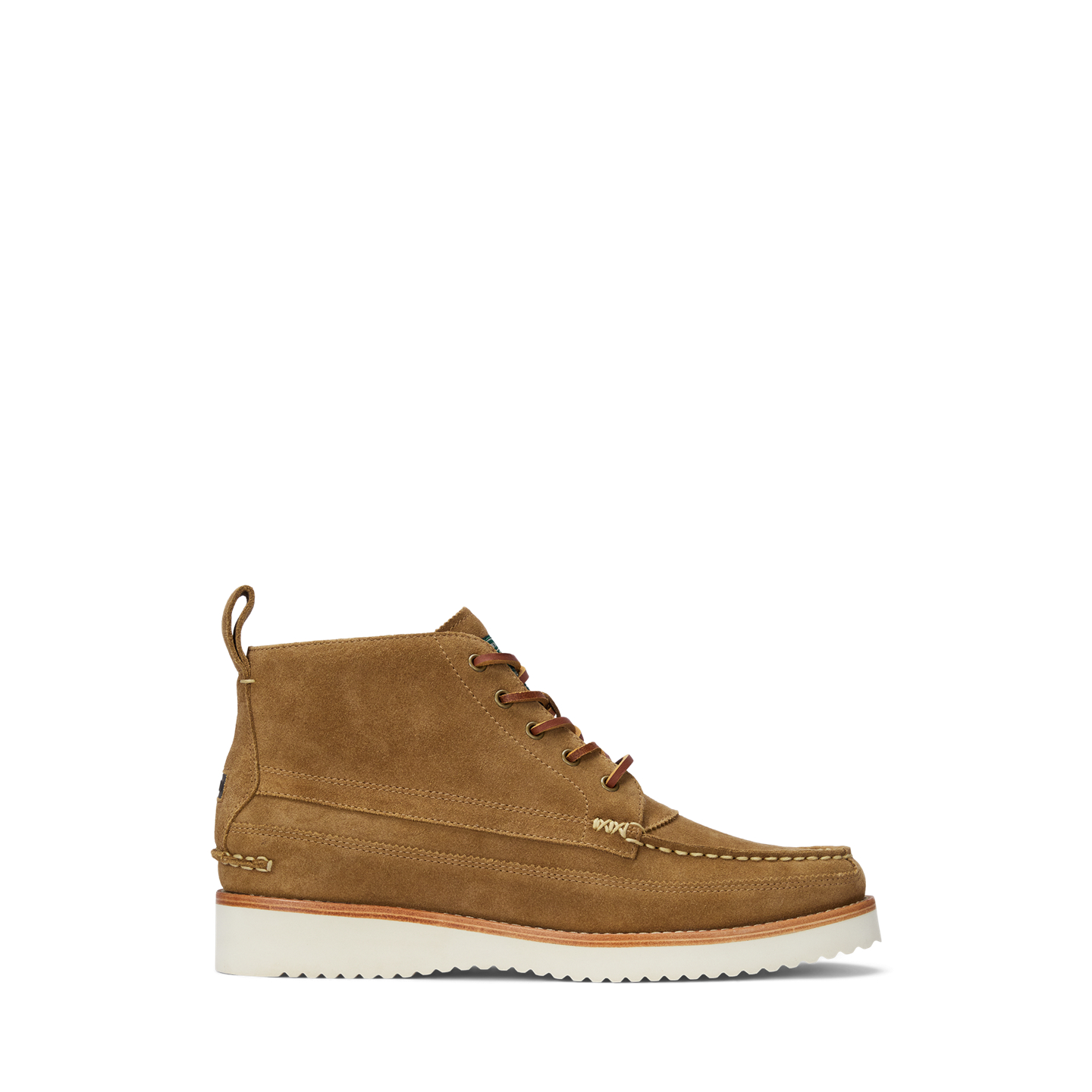Ralph Lauren Ranger Suede Workboot, цвет: Пустынный рыжевато-коричневый — фото 4