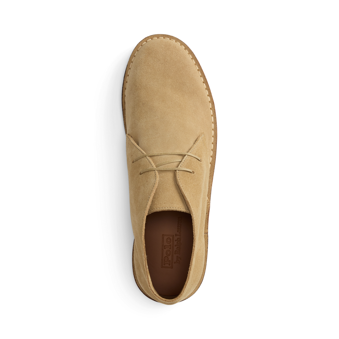 Мужские ботинки Ralph Lauren Vester Suede Chukka, цвет: Песочный — фото 3