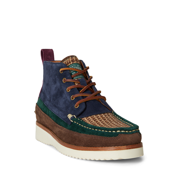 Ranger Suede & Wool Tweed Workboot