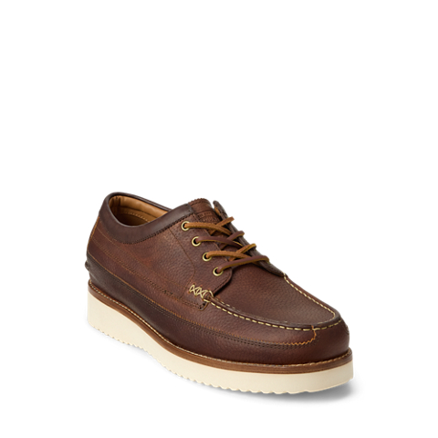 Ralph Lauren Ranger Low Leather Workboot, цвет: Рыжевато-коричневый / Коричневый