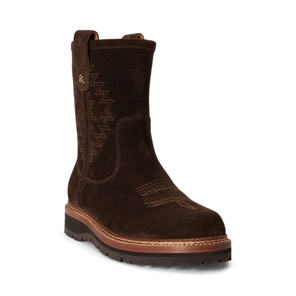 Schlupfstiefel Alpine aus Wildleder
