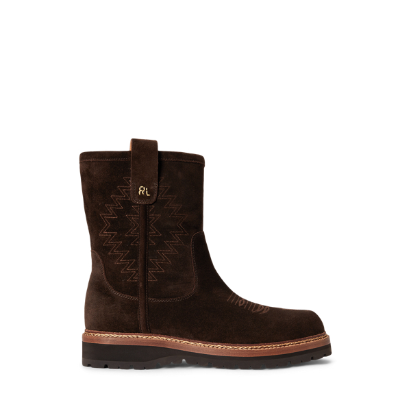 Schlupfstiefel Alpine aus Wildleder