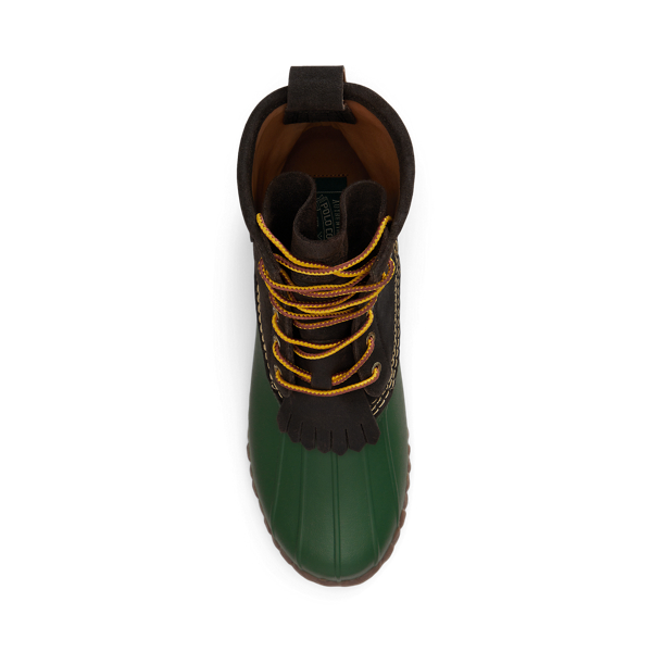 Dark Brown/basic Forest Harvey Suede Duck Boot Polo Ralph Lauren 4