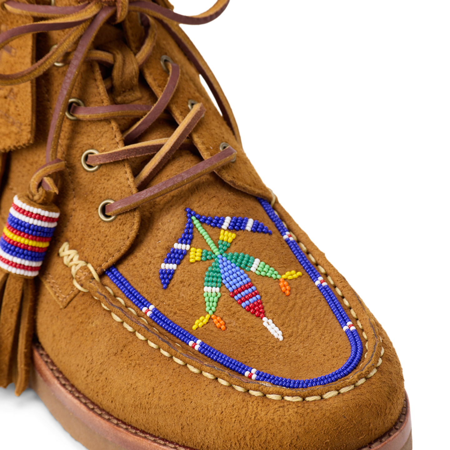 Ботинки Ralph Lauren PRL x TÓPA Maka Omani Suede Boot, цвет: Рыжевато-коричневый — фото 5