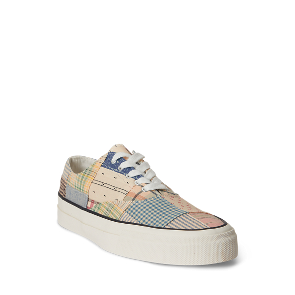 Patchwork-Sneaker Keaton Polo Ralph Lauren in Country-Patchwork 2