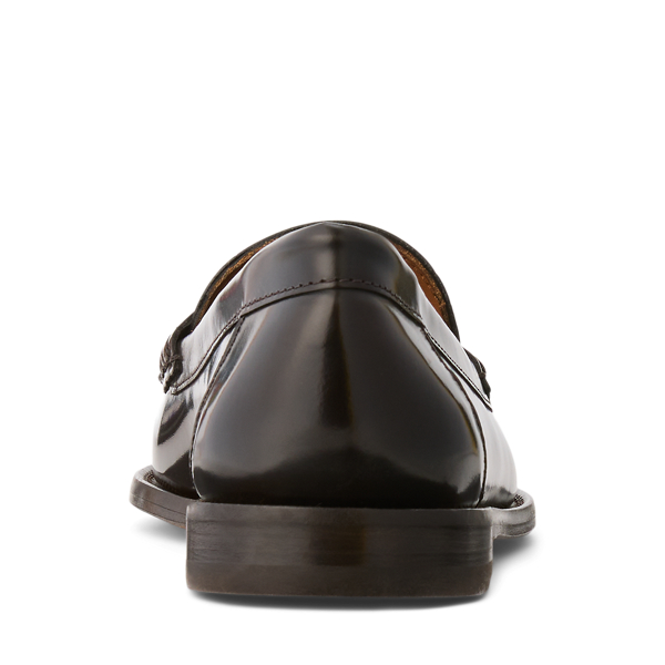 Kalfsleren loafer met franje Polo Ralph Lauren in Ebano/Tobacco 3