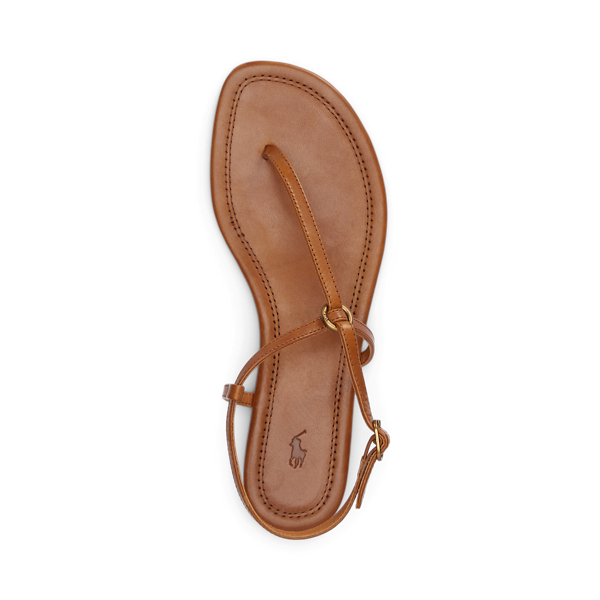 Ralph Lauren★O-Ring Leather Sandal O-Ring Leather Sandal
