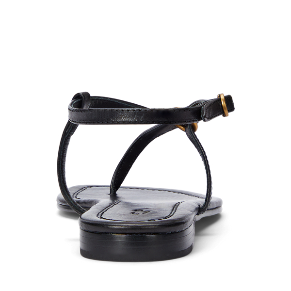 【大人気】POLO RALPH LAUREN ★快適 O-Ring Leather Sandal Oリング レザー サンダル | ラルフ ローレン公式オンラインストア