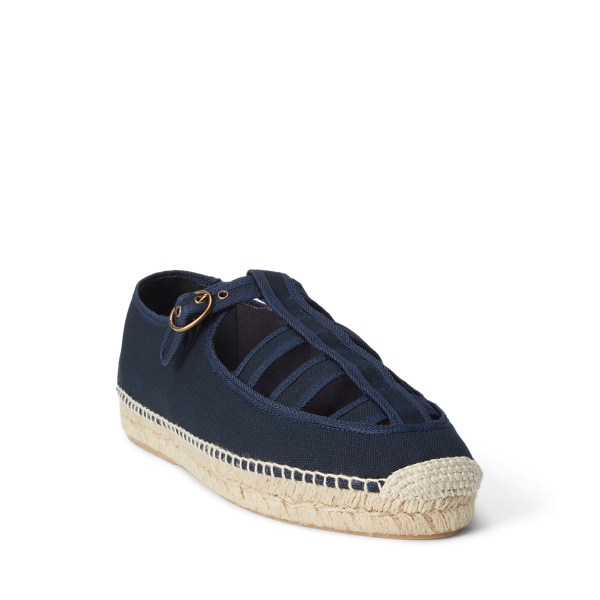 定番!【POLO RALPH LAUREN】カットアウト Canvas エスパドリーユ カットアウト キャンバス エスパドリーユ | ラルフ ローレン公式