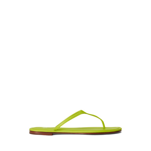 Tongs Polo Play en cuir