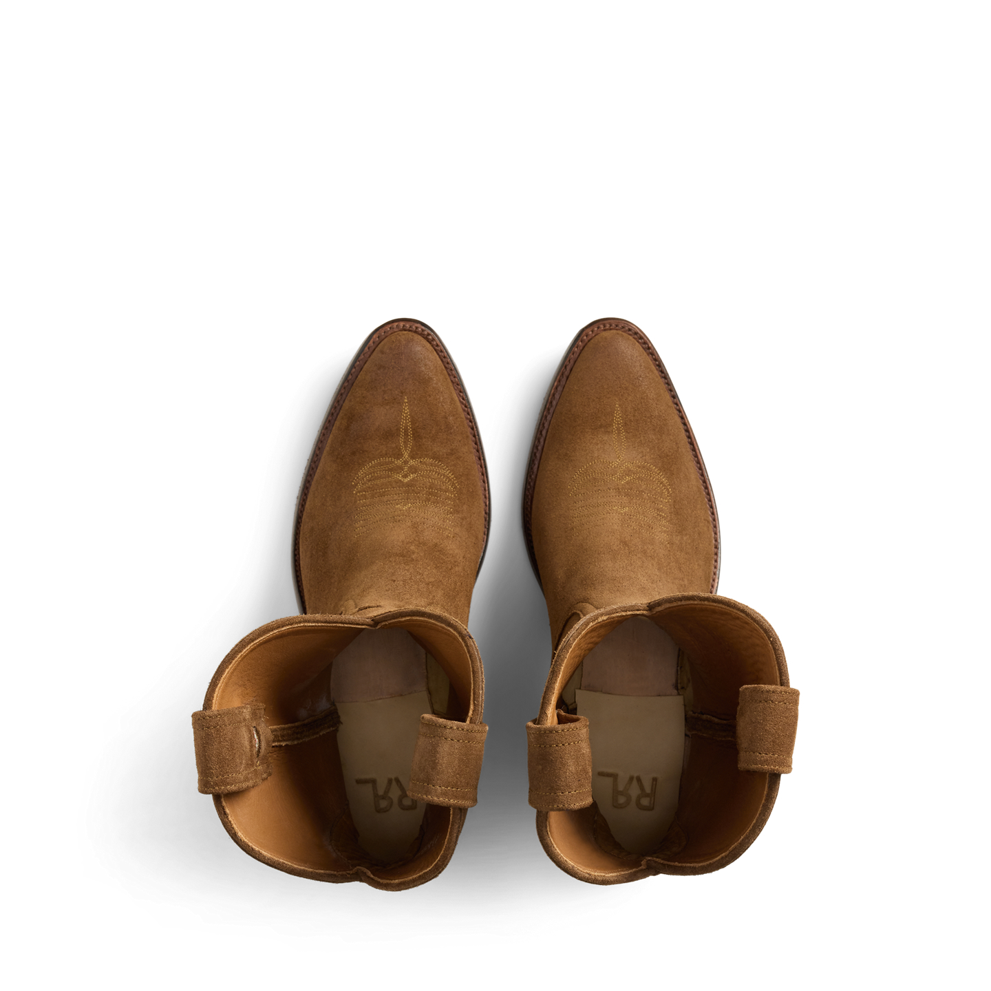 Ботинки Ralph Lauren Plainview Roughout Suede Boot, цвет: Коричневый — фото 2