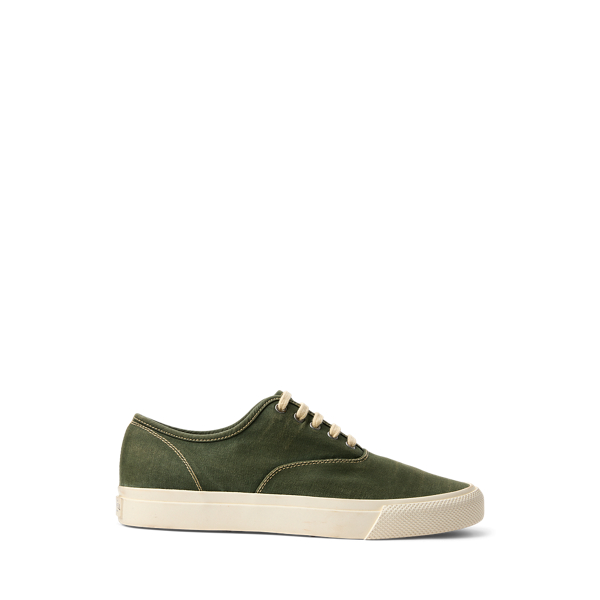 Ralph lauren men's canvas shoes online