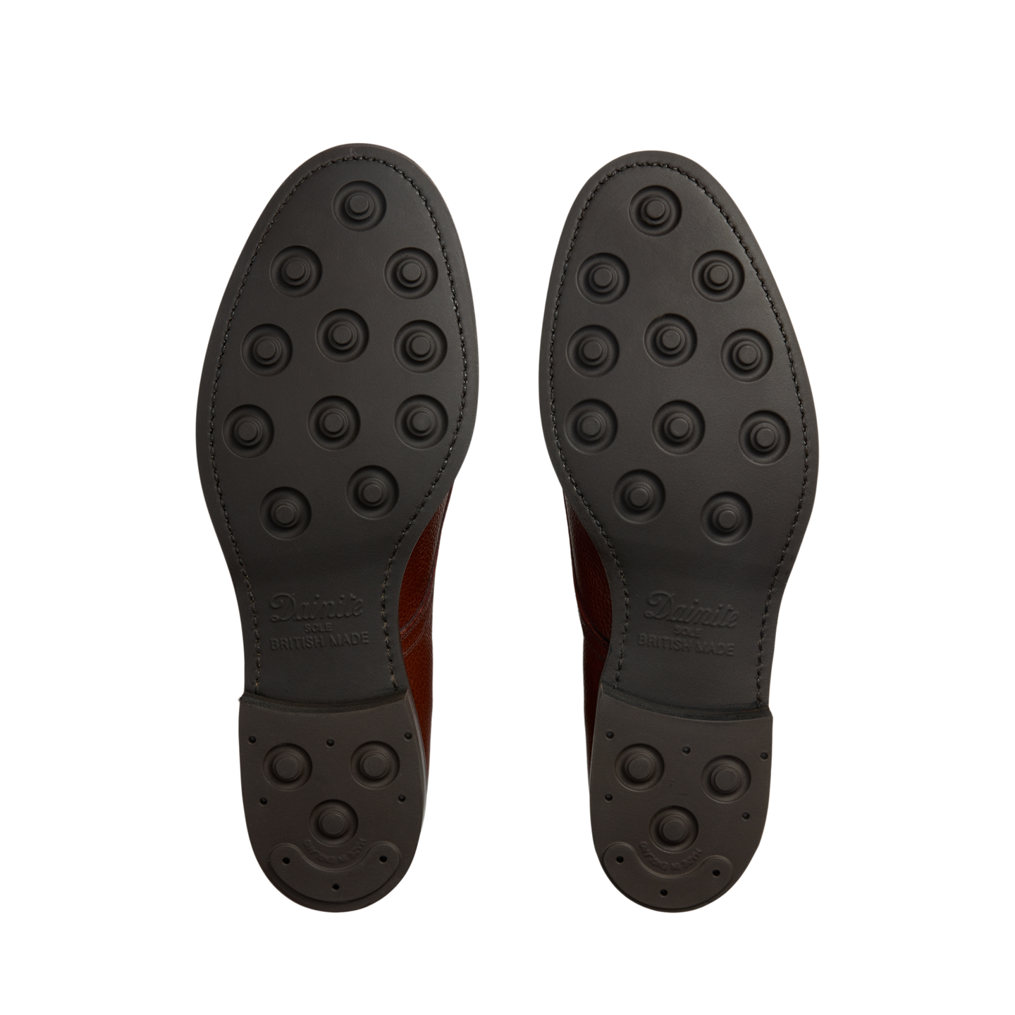 Мужские ботинки Ralph Lauren Hand-Burnished Pebbled Leather, цвет: Рыжевато-коричневый — фото 3