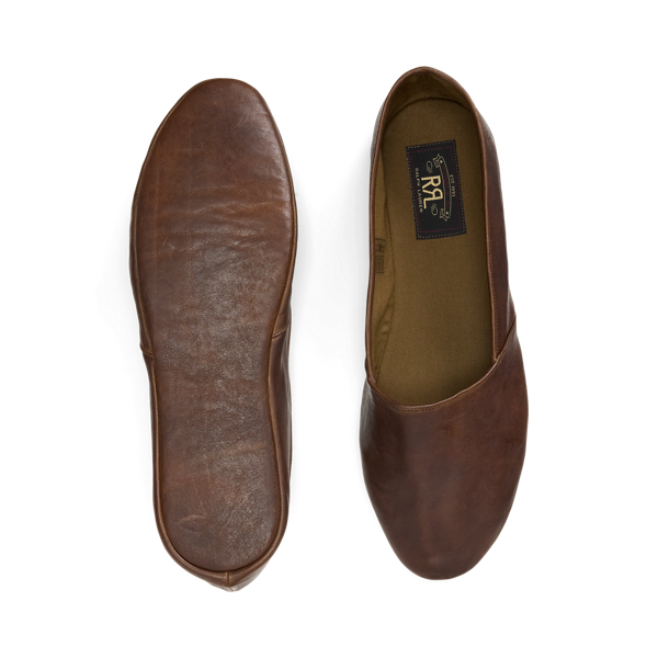 Packable Leather Slipper