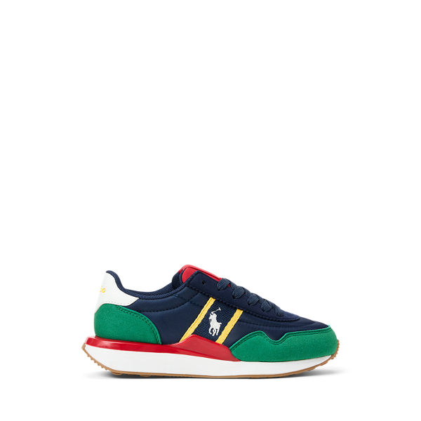 Navy/micro/multi Colorblo Train 89 Sport Faux-Suede Sneaker Child 1