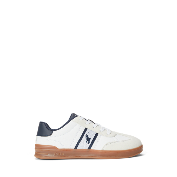 Heritage Court III Faux-Leather Trainer
