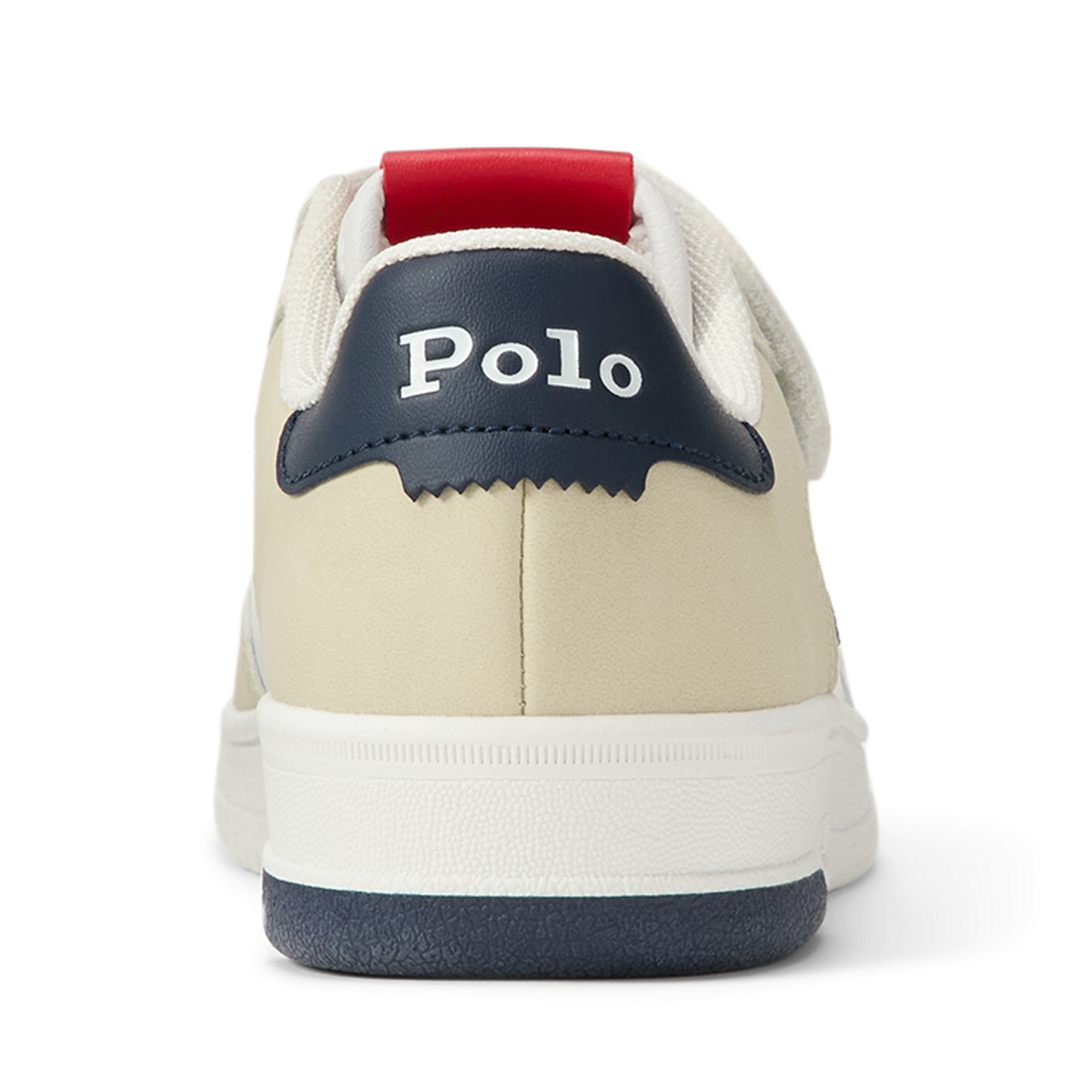 Детские кроссовки Ralph Lauren Masters Court Faux-Suede PS, цвет: Белый разноцветный — фото 2