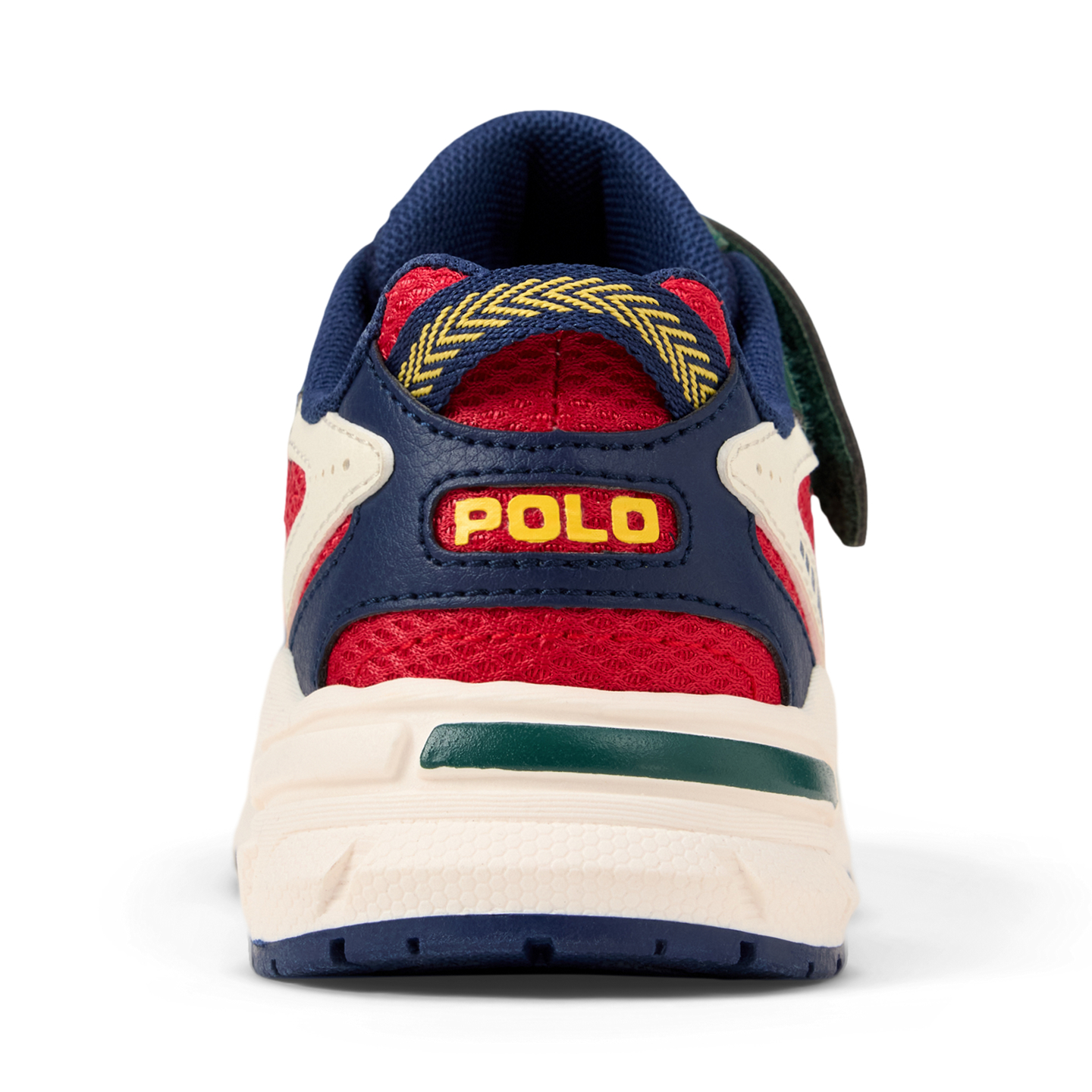 Детские кроссовки Ralph Lauren Trackster 275 Faux-Suede PS, цвет: Красный — фото 2