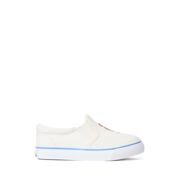 Keaton Polo Bear Canvas Slip-On Sneaker