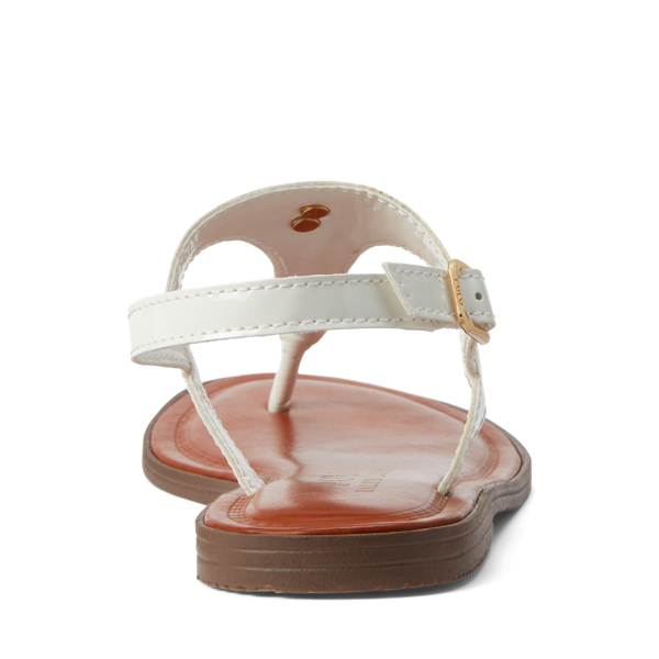 Kunstledersandale Tierney IV Girls 2-6x in Wei&szlig;/Gold 3