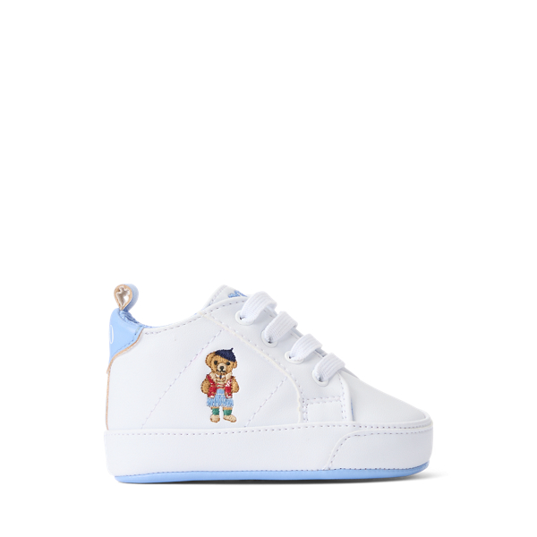 Quilton Polo Bear Faux-Leather Sneaker