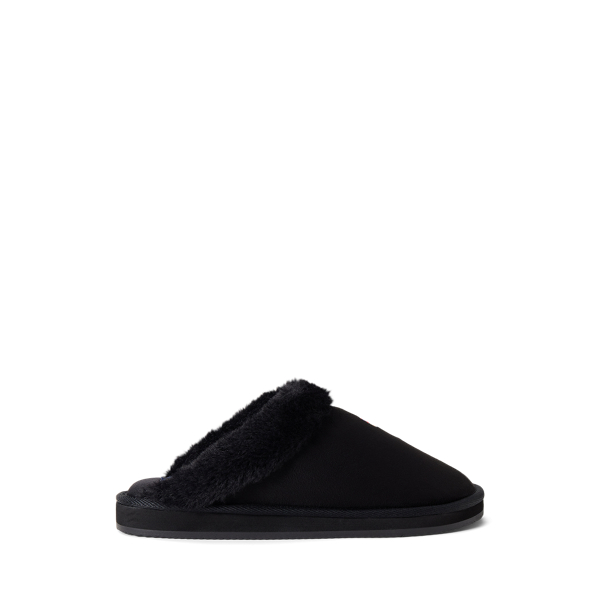 Polo Bear Faux-Shearling Slipper