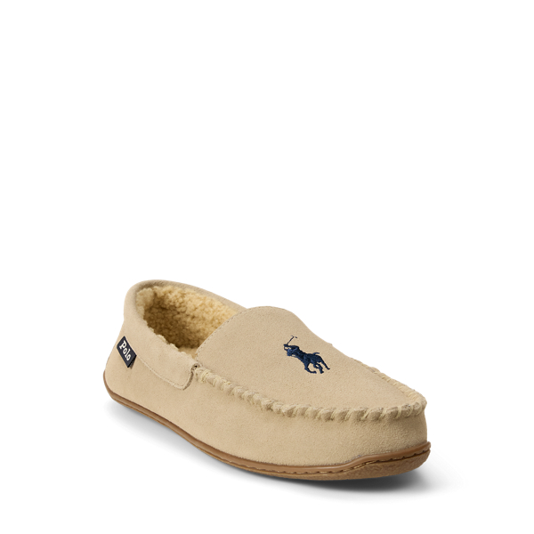 Pantofole Brenan in camoscio
