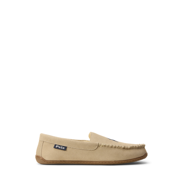 Pantofole Brenan in camoscio
